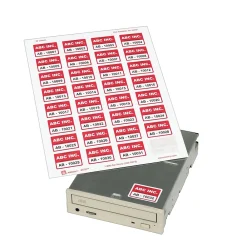 Labels|Avery Sure Feed Laser/Inkjet Identification Labels, 1 1/4" x 1 3/4", White, 15 Label Sheets/Pack (6570)
