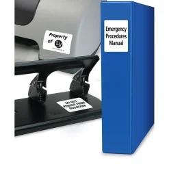 Labels|Avery Sure Feed Laser/Inkjet Identification Labels, 1 1/4