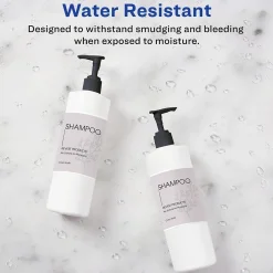 Labels|Avery Sure Feed Laser/Inkjet Durable Print-to-the-Edge Labels, 3.5" x 4.75", Satin White, 32 Labels/Pack (22827)