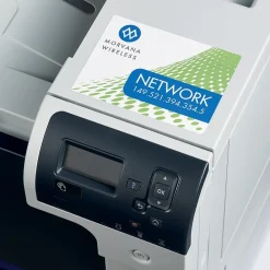 Labels|Avery Sure Feed Laser/Inkjet Durable Print-to-the-Edge Labels, 3.5