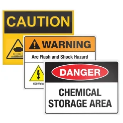 Labels|Avery Surface Safe Laser/Inkjet Label Safety Signs, 3 1/2" x 5", White, 60 Labels/Pack (61514)