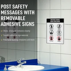 Labels|Avery Surface Safe Laser/Inkjet Label Safety Signs, 3 1/2