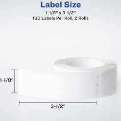 Outlet Avery Thermal Address Labels, 1-1/8