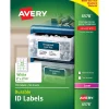 Labels|Avery TrueBlock Laser Durable ID Labels, 2" x 2-5/8", White, 750 Labels/Box (6578)