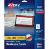 Business Cards*Avery Two-Side Rounded Corners Printable Clean Edge™ Business Cards, Inkjet, Matte White, 2" x 3 1/2", 160/Pk