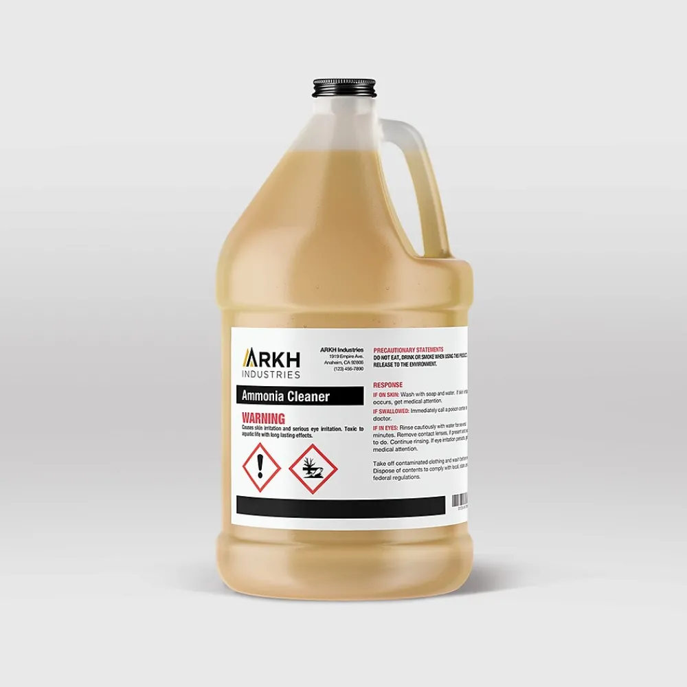 Labels|Avery UltraDuty Waterproof Laser GHS Chemical Labels 4-3/4" x 7-3/4", White, 100 Labels/Box (60502)