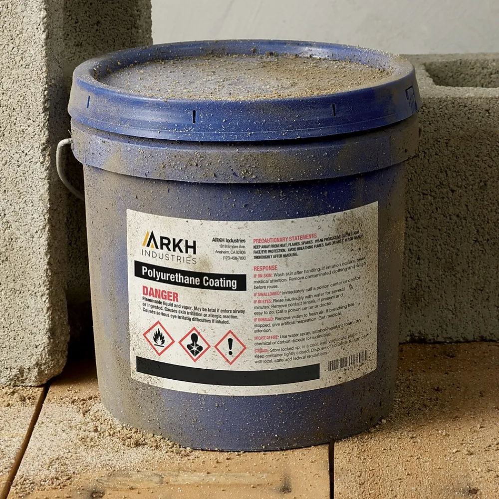 Labels|Avery UltraDuty Waterproof Laser GHS Chemical Labels 4-3/4" x 7-3/4", White, 100 Labels/Box (60502)