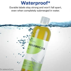 Labels|Avery Waterproof Wraparound Laser/Pigment-Inkjet Rectangle Labels, 3 1/4