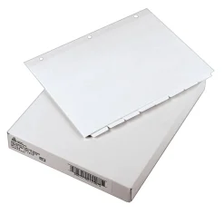 Dividers|Avery Write & Erase Paper Dividers, 8 Tabs, White, 24 Sets/Box (11507)