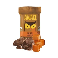Awake Changemaker Bite Caramel Milk Chocolate, 24 oz., 50 Pieces/Box (00453U)