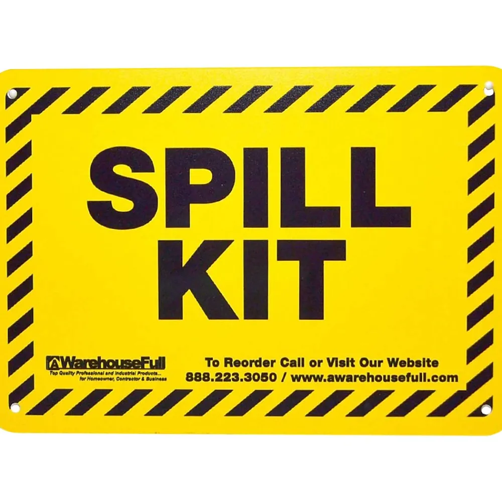 AWF Pro 30 Gal. Oil-Only Spill Kit, 72 Pieces (KTSK 10301-RT)