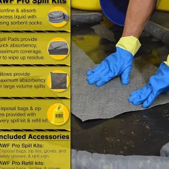 AWF Pro Portable Universal Spill Kit, 35 Pieces (KTSK 22010-RT)