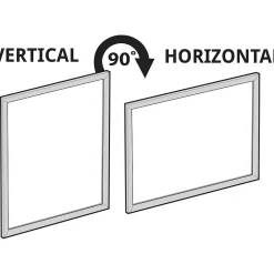 Dry Erase*Azar Dry-Erase Whiteboard, Aluminum Frame, 24