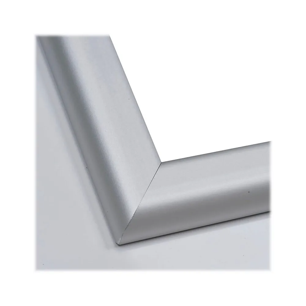 Dry Erase*Azar Dry-Erase Whiteboard, Aluminum Frame, 24" x 18" (300228)