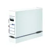 File Storage|Bankers Box® Bankers Box Corrugated File Storage Boxes, X-Ray Size, White/Blue, 6/Carton (00650)