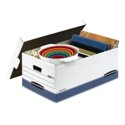File Storage|Bankers Box® Bankers Box Medium-Duty FastFold Corrugated File Storage Boxes, 24