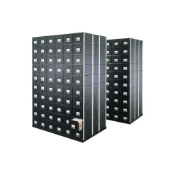 File Storage|Bankers Box® Bankers Box Staxonsteel Storage Drawers, Stackable, Letter Size, Black, 6/Carton (00511)