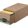 File Storage|Bankers Box® Bankers Box Stor/Drawer File Storage Drawer, White, 6/Carton (1231201)