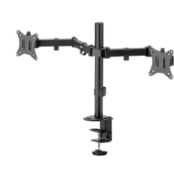 Outlet Barkan Adjustable Dual Arms, Up to 32" Monitor, Black (M142T)