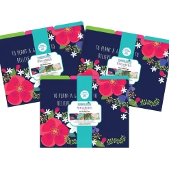 File Folders|Barker Creek File Folder Set, 1/3-Cut Tab, Letter-Size, Petals & Prickles, 36/Set (4371)