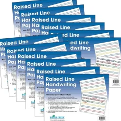 Classroom Paper*Barker Creek 8.5" x 11" Raised Line Handwriting Paper, 600 Sheets/Set (5503-12)