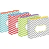 File Folders|Barker Creek Beautiful Chevron File Folder, 1/3-Cut Tab, Letter Size, Assorted, 12/Pack (2010)