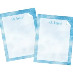 Classroom Paper*Barker Creek Blue Tie-Dye Computer Paper Pack, 100 Sheets/Set (4337)