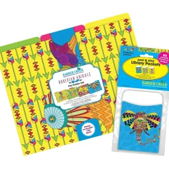 File Folders|Barker Creek Bohemian Animals File Folder, 1/3-Cut Tab, Letter Size, Assorted, 42/Set (4408)