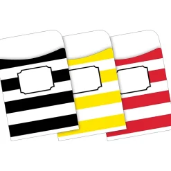 File Folders|Barker Creek Buffalo Plaid & Wide Stripes File Folder, 1/3-Cut Tab, Letter Size, Assorted, 42/Set (4421)