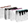 File Folders|Barker Creek Color Me! File Folder Set, 1/3-Cut Tab, Letter Size, Cityscapes, 12/Pack (2005)