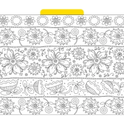 File Folders|Barker Creek Color Me! File Folder Set, 1/3-Cut Tab, Letter Size, In My Garden, 12/Pack (2008)