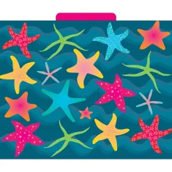 File Folders|Barker Creek File Folder Set, 1/3-Cut Tab, Letter Size, Kai Ola, 12/Pack (2006)