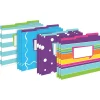 File Folders|Barker Creek File Folder Set, 1/3-Cut Tab, Letter Size, Multicolored, 12/Pack (2003)