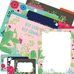 File Folders|Barker Creek Get Organized File Folder Set, 1/3-Cut Tab, Letter Size, Prickles, 107/Set (144)