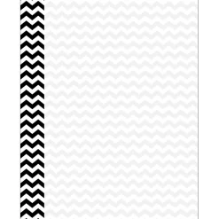 File Folders|Barker Creek Get Organized File Folder Set, 1/3-Cut Tab, Letter Size, Chevron Nautical, 107/Set (138)