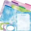 File Folders|Barker Creek Get Organized File Folder, 1/3-Cut Tab, Letter Size, Tie-Dye & Ombré, 107/Set (128)