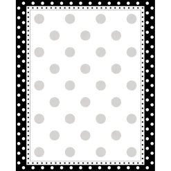 File Folders|Barker Creek Get Organized File Folder Set, 1/3-Cut Tab, Letter Size, Black & White Dot, 107/Set (136)