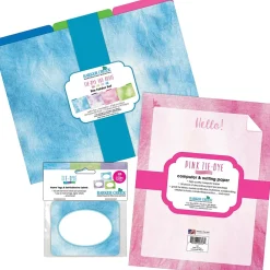 File Folders|Barker Creek Get Organized File Folder Set, 1/3-Cut Tab, Letter Size, Tie-Dye & Ombré, 107/Set (134)