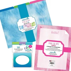 File Folders|Barker Creek Get Organized File Folder Set, 1/3-Cut Tab, Letter Size, Tie-Dye & Ombré, 107/Set (135)