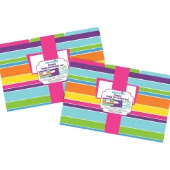 File Folders|Barker Creek Happy Legal-Size File Folders, Multi-Design Set, 18/Set (BC3907)
