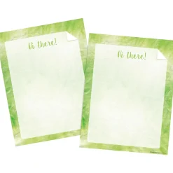 Classroom Paper*Barker Creek Lime Tie-Dye Computer Paper Pack, 100 Sheets/Set (4339)