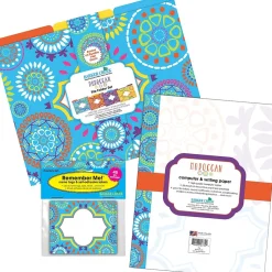 File Folders|Barker Creek Moroccan File Folder, 1/3-Cut Tab, Letter Size, Assorted, 107/Set (141)