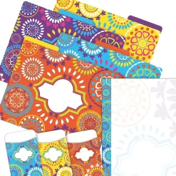 File Folders|Barker Creek Moroccan On-Trend Organizer Set, 92/Set (4095)