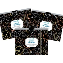 File Folders|Barker Creek Peace Letter-Size File Folders, 36/Set (BC3928)