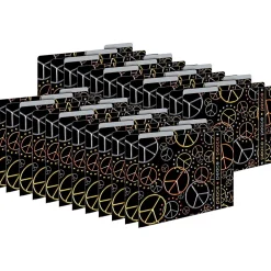 File Folders|Barker Creek Peace Letter-Size File Folders, 24/Set (BC3954)