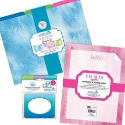 File Folders|Barker Creek Pink Ombré File Folder, 1/3-Cut Tab, Letter Size, Assorted, 107/Set (158)