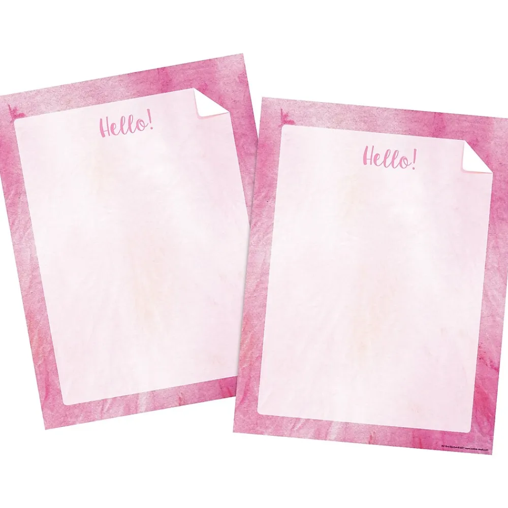 Classroom Paper*Barker Creek Pink Tie-Dye Computer Paper Pack, 100 Sheets/Set (4340)