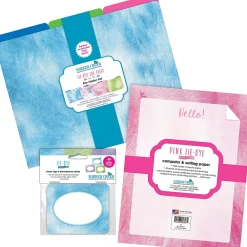File Folders|Barker Creek Pink Tie-Dye File Folder, 1/3-Cut Tab, Letter Size, Assorted, 107/Set (157)