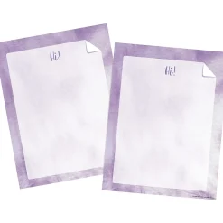 Classroom Paper*Barker Creek Purple Tie-Dye Computer Paper Pack, 100 Sheets/Set (4338)