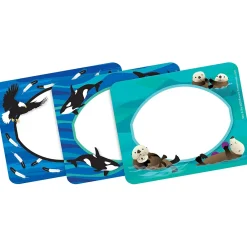 File Folders|Barker Creek Sea & Sky Otters File Folder, 1/3-Cut Tab, Letter Size, Assorted, 107/Set (146)